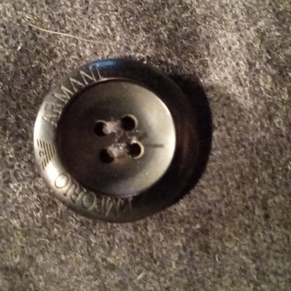 Men's Armani pea coat - Picture 3 of 4